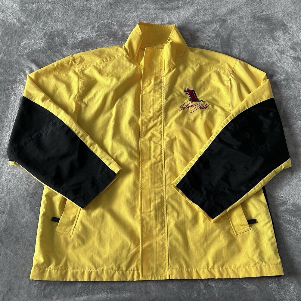 Vintage Chase Authentics Steve Park #1 Pennzoil Racing Full Zip Jacket Large